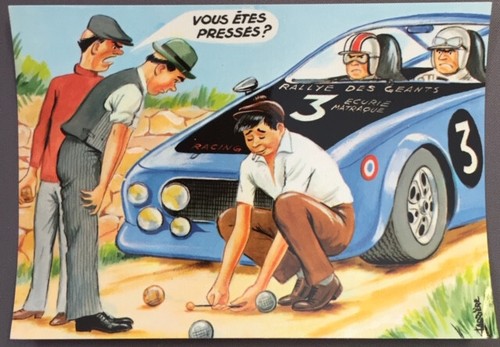 Carte postale humoristique - postale,