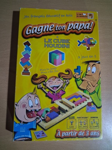 Games jeu éducatif bois - dj,