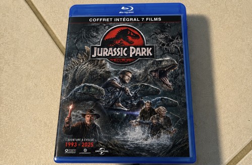 Jurassic park coffret blu ray - park,
