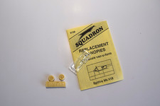 SQUADRON 1/72 SPITFIRE GLASS + RESIN WHEELS TRUE DETAILS