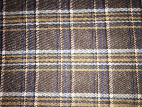 Vintage tartan fabric
