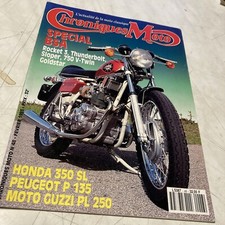 Chroniques Moto N° 48 1993 spécial BSA Honda 350 SL Peugeot P135 Guzzi PL250