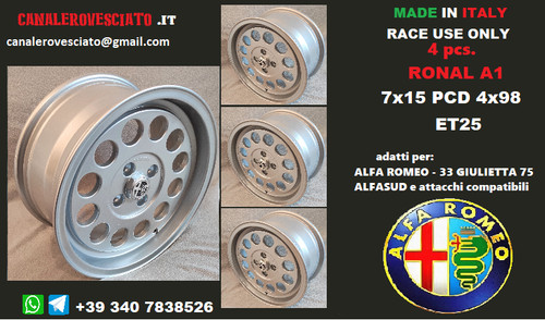 Jantes alliage alfa - alliage, romeo