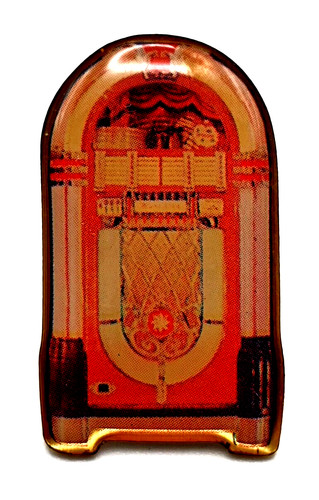 Pin juke box instrument - pin's, juke-box