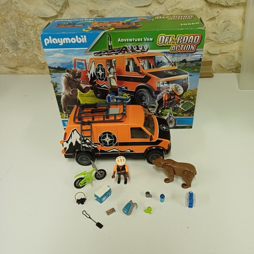 Playmobil van explorateurs - van, et