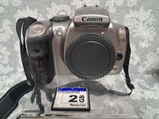 Canon EOS 300D DSLR Camera Body + CF MEMORY CARD WORKING - NICE CONDITION 
