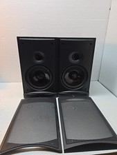 Infinity Reference 2000.2 8 ohm Book Shelf Speakers Pair Black 15-100 Watts