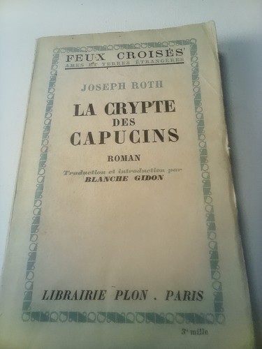 Roth joseph crypte des - .,
