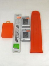Guide Rail Stihl 3003 000 6811 Avec 2 Halbmeißelketten 62GL +Boîte +Protection