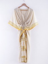 Robe Longue Vintage En Soie