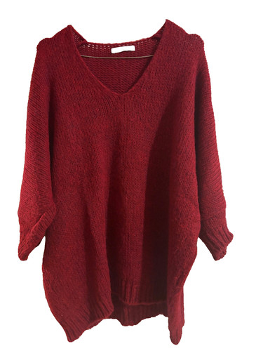 Pull rouge brique - an'ge,