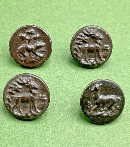 Antique dog deer - antique, &