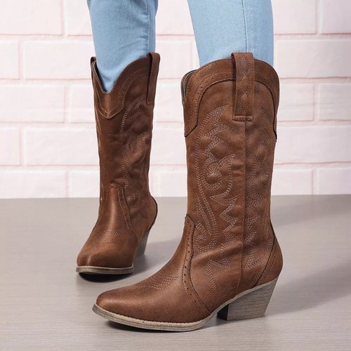 Bottes femme camperos brun - femme,