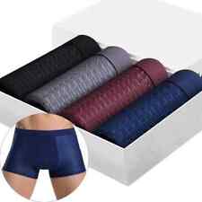 LOT DE  4 BOXERS-FIBRE DE