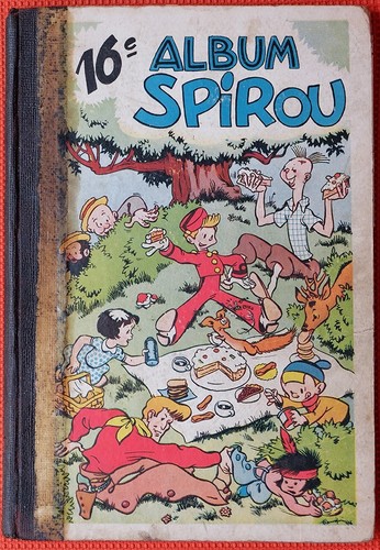 Spirou album reliure 16 - 16, /