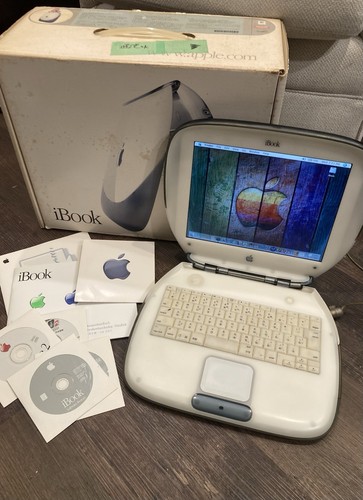 Vintage apple ibook - vintage,