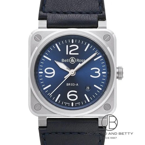 Bell ross br03a blu - &, br03a-blu-st/sca