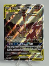 Pokémon TCG Espeon & Deoxys GX SM240 Black Star Promo Holo Card