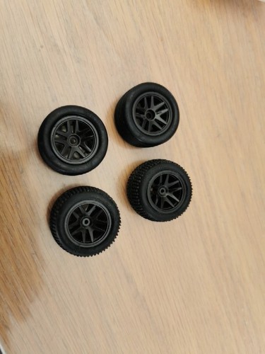 3racing black spokes wheels - 3racing,
