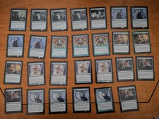 Lot de cartes bleues Magic The