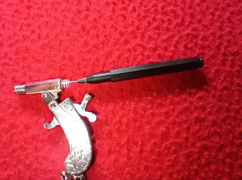 2mm pinfire cap gun cleaning - gun,