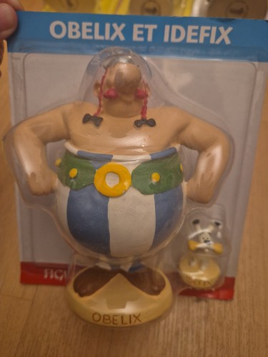 Figurine obélix idéfix - figurine, et