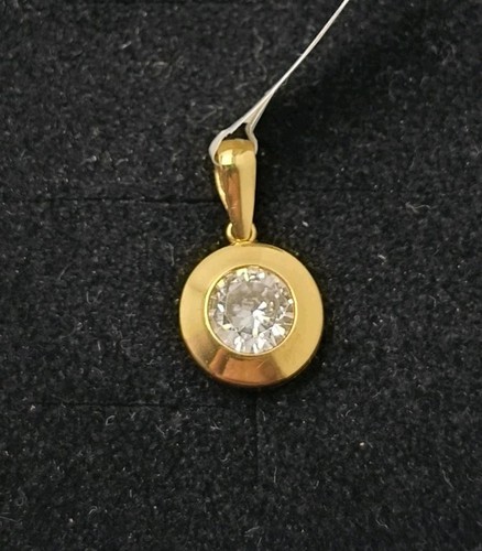 Pendentif 18k 750 mls - or,