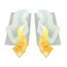 1 Pair 5.5cm Devil Horn Shaped Silicone Molds in Form1238