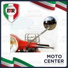 Miroir Rond Chromé Gauche