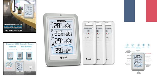 Thermomètre intérieur - thermomètre,
