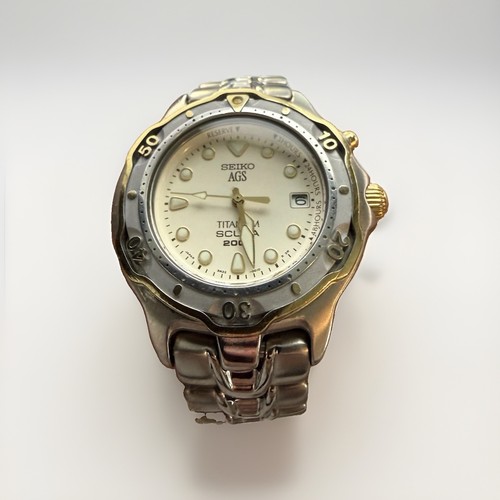Seiko ags titanium - ags, (kinetic)