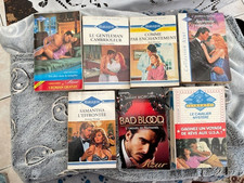 LOT DE 7 LIVRES  HARLEQUIN