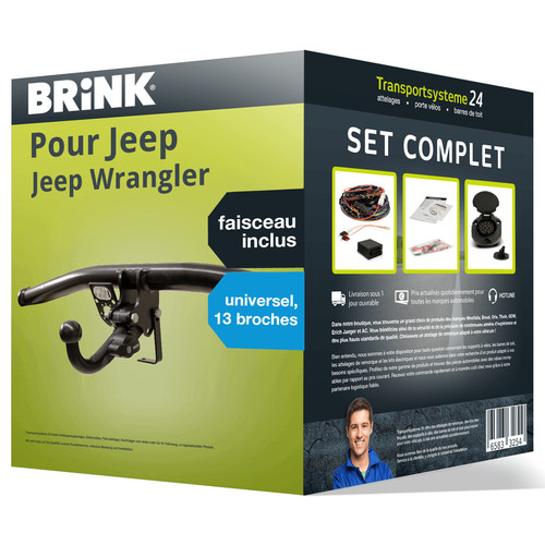 Attelage pour jeep wrangler - attelage,
