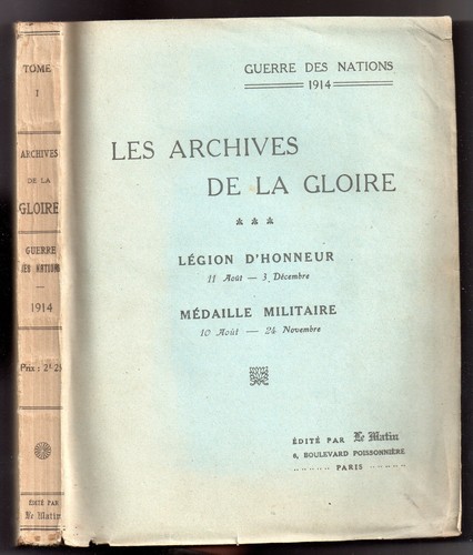 Guerre les archives - les,
