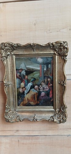 Tableau encadré scène