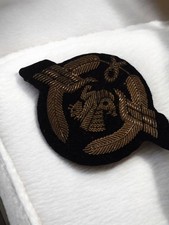 Ancien écusson militaire France vintage collection armée insigne rétro original