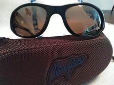 NEW ULTRA RARE Maui Jim 142-02 Volcano Black Frame/ Bronze Polarized LAST ONE!
