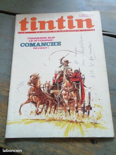 Magazine tintin journal - le, des