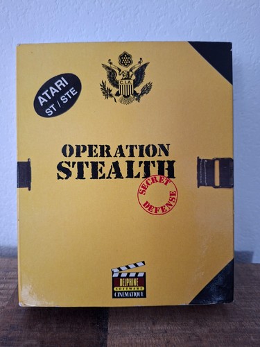 Operation stealth atari st - operation,