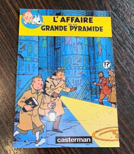 Carte postale 15x10 tintin - carte,