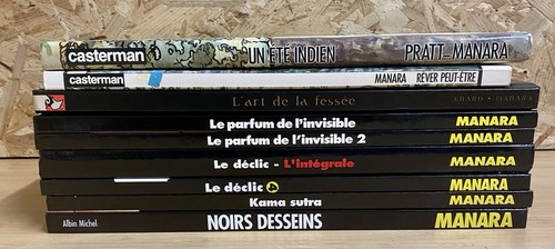 Manara lot bd erotiques - de, 9