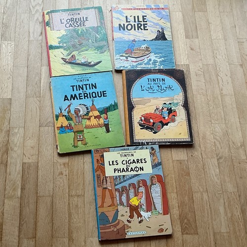 Casterman lot albums tintin - lot,