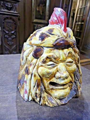 Pot tabac porcelaine - tabac,