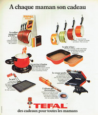 1975 Advertising 1122 Tefal Advertising Lighter Gas Croque Waffle Ser Bottom