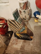 superbe canard en bois