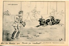 CPA / FANTASY HUMOR ILLUSTRATOR / LES BUCHES N° 16 LE BOURRIN .............