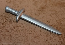 Playmobil grey sword weapon knight soldier medieval ref hh