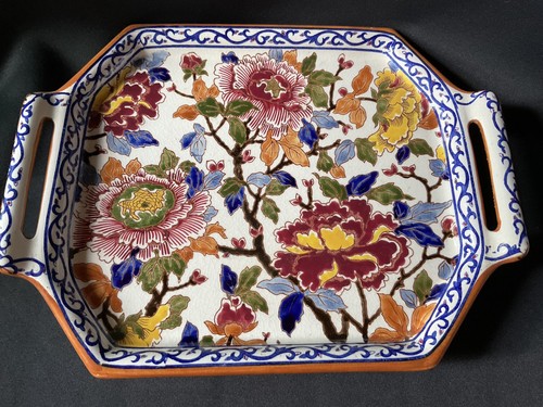 Plat faïence gien - plat,