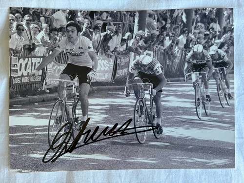 Signed eddie merckx autograph - signed,