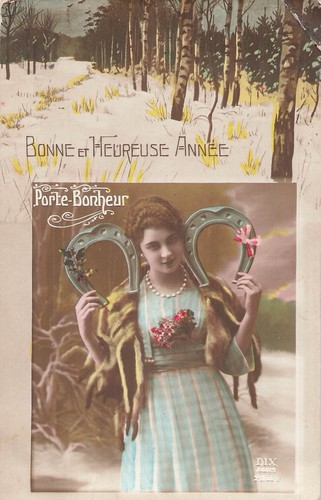 Bonne annee cadre - cp,